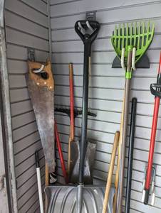 lot 108 image: Large Variety of Yards Tools and Shovels