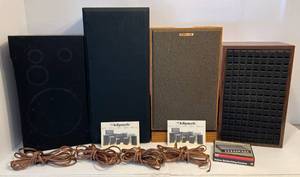 lot 7 image: Large Group Of Misc. Speakers Including Bose, KLIPSCH & More