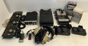 lot 13 image: Group Of Misc. Vintage Electronics Including CB, Nikon Cameras And More