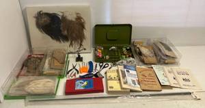 lot 20 image: Large Group Of Fly Tying Items