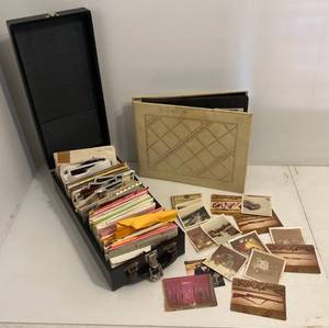 lot 24 image: Case Of Vintage Photos