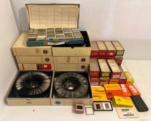 lot 31 image: Group Of Misc. Vintage Slides And More