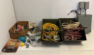 lot 45 image: Group Of Misc. Electrical Items