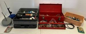 lot 75 image: Group Of Misc. Plumbing Tools & Supplies