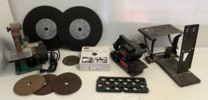 lot 76 image: Group Including Table Top Sander, Craftsman Electric Hand Sander And More