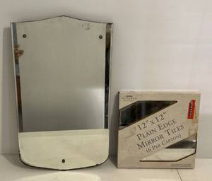 lot 89 image: Vintage Hanging Mirror And More