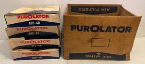 lot 136 image: Group Of Pruolator AFP-40