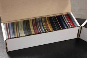 lot 65 image: Loose Deck Protector Sleeves  1200 Sleeves  Majority Blank or Pokemon