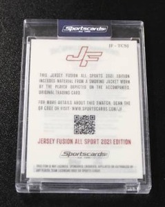 lot 77 image: 2021 Jersey Fusion Ty Cobb Player Used Swatch