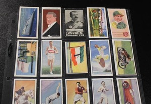 lot 87 image: Vintage Mixed Subjects Tobacco Card Lot  20 Cards