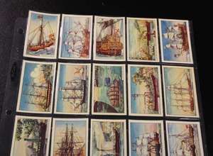lot 89 image: Vintage ShipsBoats Tobacco Card Lot  20 Cards