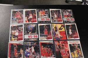 lot 102 image: Michael Jordan Basketball Card Lot  20 Different Cards
