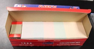 lot 119 image: 1988 Score Baseball & 1991 Fleer Baseball Complete Set Lot  2 Complete Set