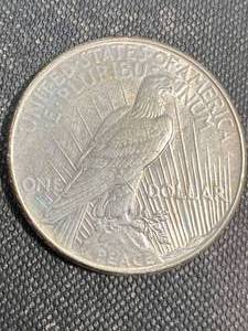 1934 US SILVER PEACE DOLLAR