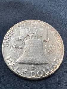 1962 US FRANKLIN HALF DOLLAR