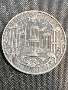 1 TROY OZ .999 FINE SILVER POSEIDON ROUND