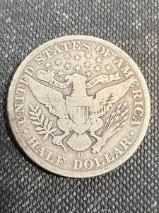 1912-D US BARBER HALF DOLLAR