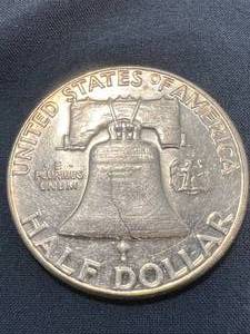 1963 US FRANKLIN HALF DOLLAR