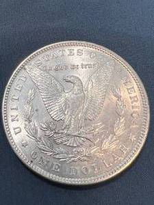 1896 US MORGAN SILVER DOLLAR