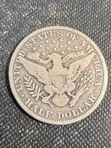 1913 US BARBER HALF DOLLAR