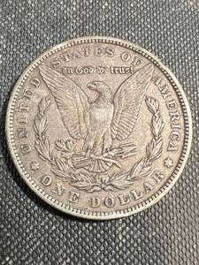1879 US MORGAN SILVER DOLLAR