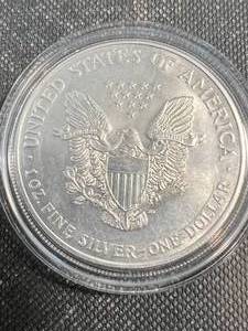 1994 AMERICAN SILVER EAGLE 1 TROY OZ .999 FINE SILVER IN AIRTITE