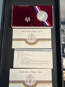 1984-S US OLYMPIC SILVER DOLLAR COMMEM