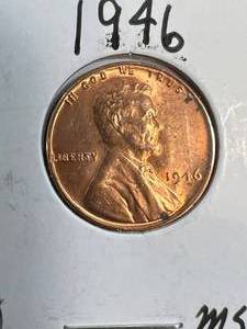 1946 US WHEAT CENT