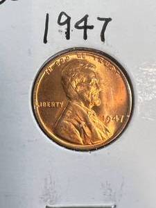 1947 US WHEAT CENT