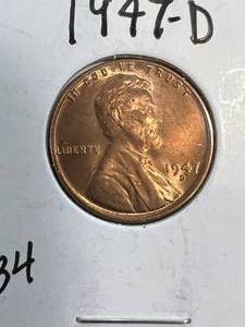 1947-D US WHEAT CENT