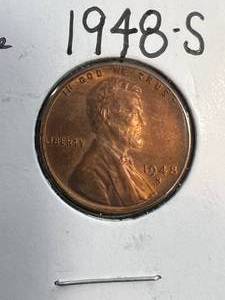 1948-S US WHEAT CENT