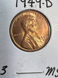 1949-D US WHEAT CENT