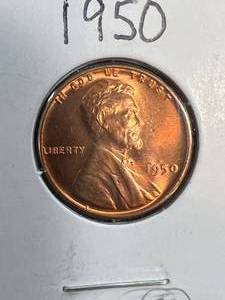 1950 US WHEAT CENT