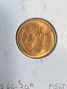 1952-S US WHEAT CENT