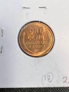 1954-S US WHEAT CENT