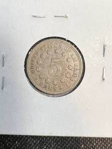1867 US SHIELD NICKEL