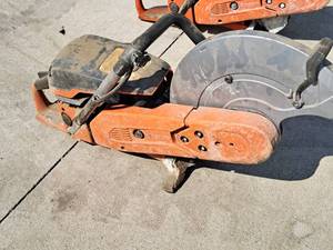 lot 6 image: Husqvarna Gas Cement Saw K970