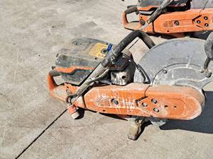 lot 7 image: Husqvarna Gas Cement Saw K970