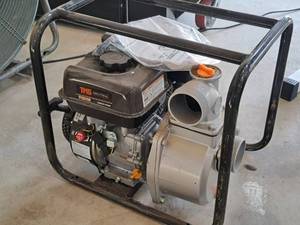lot 18 image: TMG Industrial Gas Water Pump TWP80 (New )
