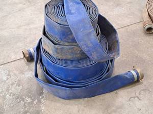 lot 52 image: Lot of (4) 2 Water Hoses