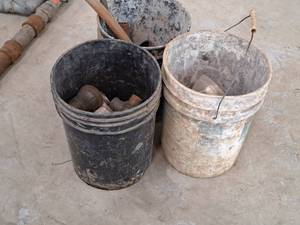 lot 55 image: Lot of (3 Buckets) Assorted Fittings