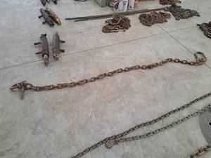 lot 96 image: 88 Lifting Chain with Hook End