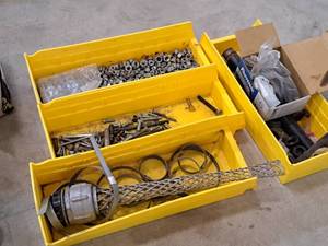 lot 158 image: Lot of (4 Bins) Assorted Hardwares