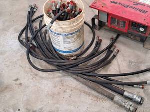 lot 239 image: Lot of  Misc. High Pressure Hoses