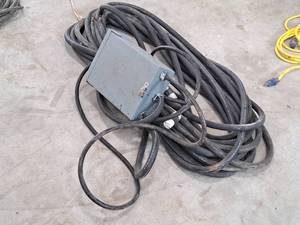 lot 241 image: Square D QO Load Center Heavy Duty G04 Series Power Cable with Box