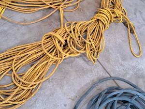 lot 242 image: Lot of (2) Long Extension Cords