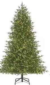 lot 4 image: 7.5 ft. Pre-Lit LED Elegant Grand Fir Artificial Christmas Tree