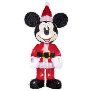lot 87 image: Gemmy Mickey Mouse Lighted Tinsel Yard Decoration