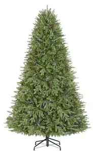 lot 172 image: Home Decorators Collection 7.5 ft. Pre-Lit LED Grand Duchess Balsam Fir Artificial Christmas Tree