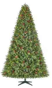 lot 176 image: Home Accents Holiday 9 ft. Pre-Lit LED Westwood Fir Artificial Christmas Tree